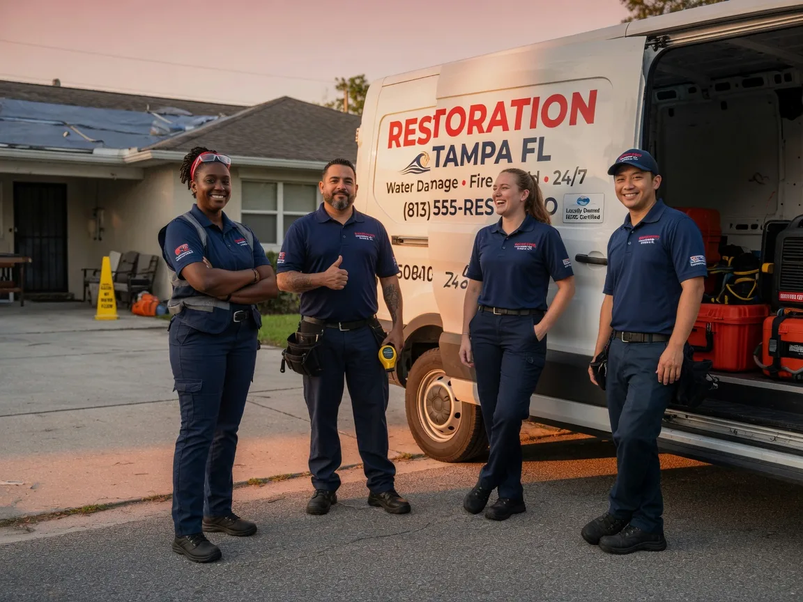 Water Damage Restoration company in Rice, TX